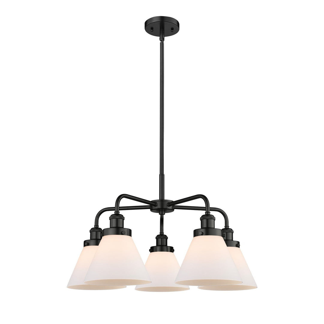 Innovations Downtown Urban 916-5CR-BK-G41 Chandelier Light - Matte Black