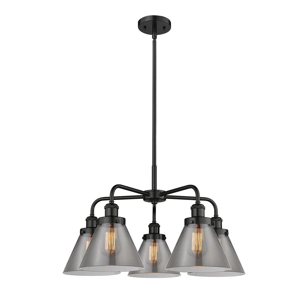 Innovations Downtown Urban 916-5CR-BK-G43 Chandelier Light - Matte Black