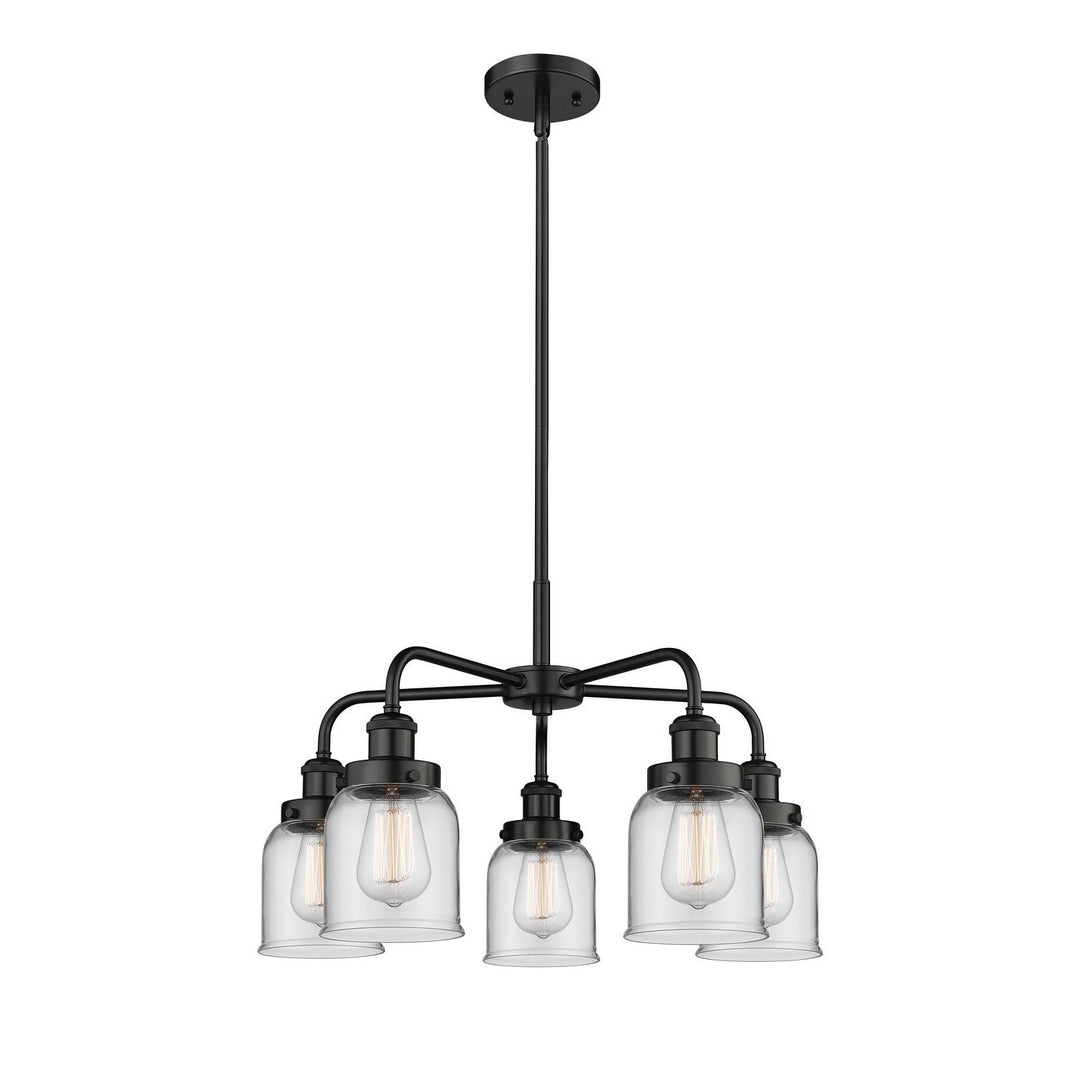 Innovations Downtown Urban 916-5CR-BK-G52 Chandelier Light - Matte Black