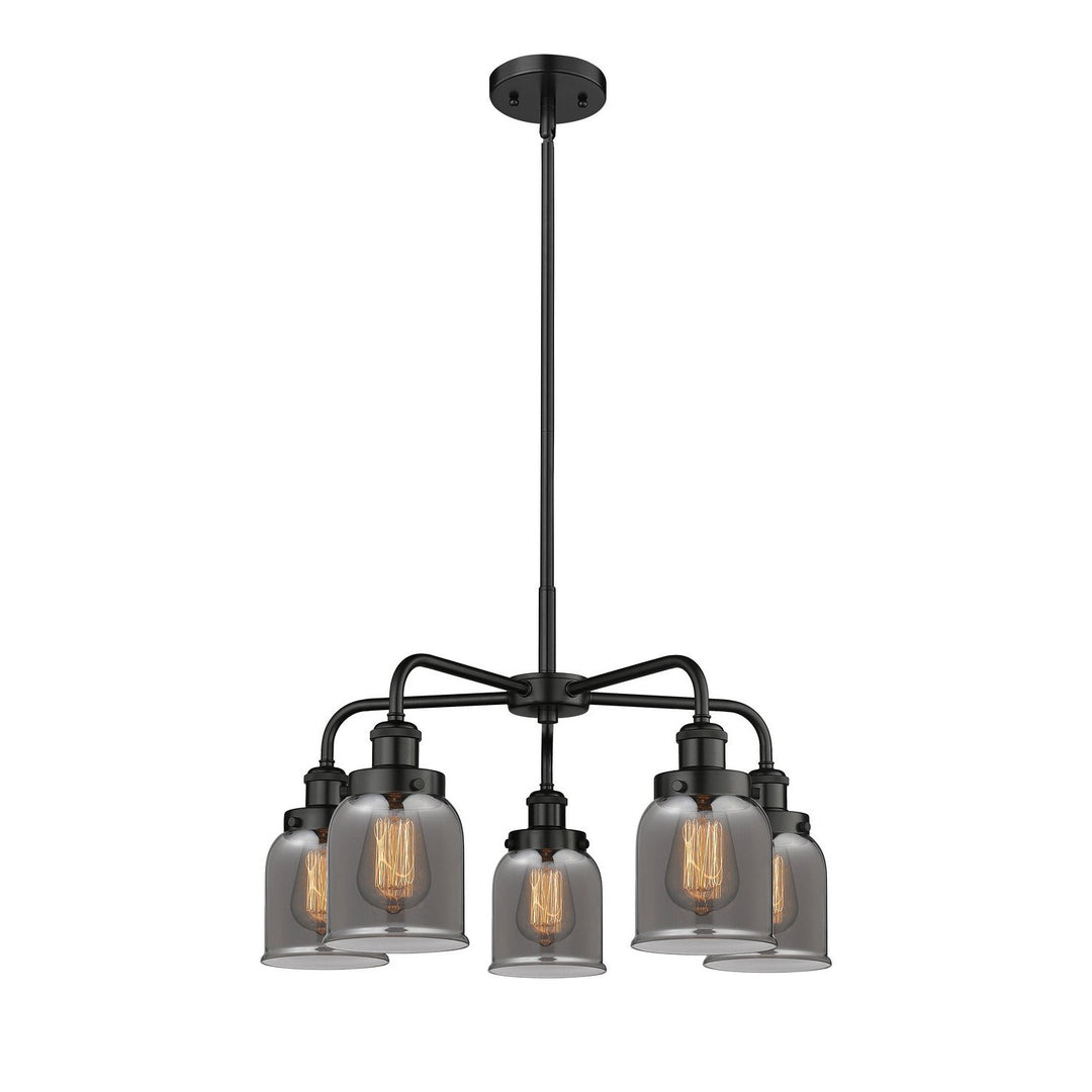 Innovations Downtown Urban 916-5CR-BK-G53 Chandelier Light - Matte Black