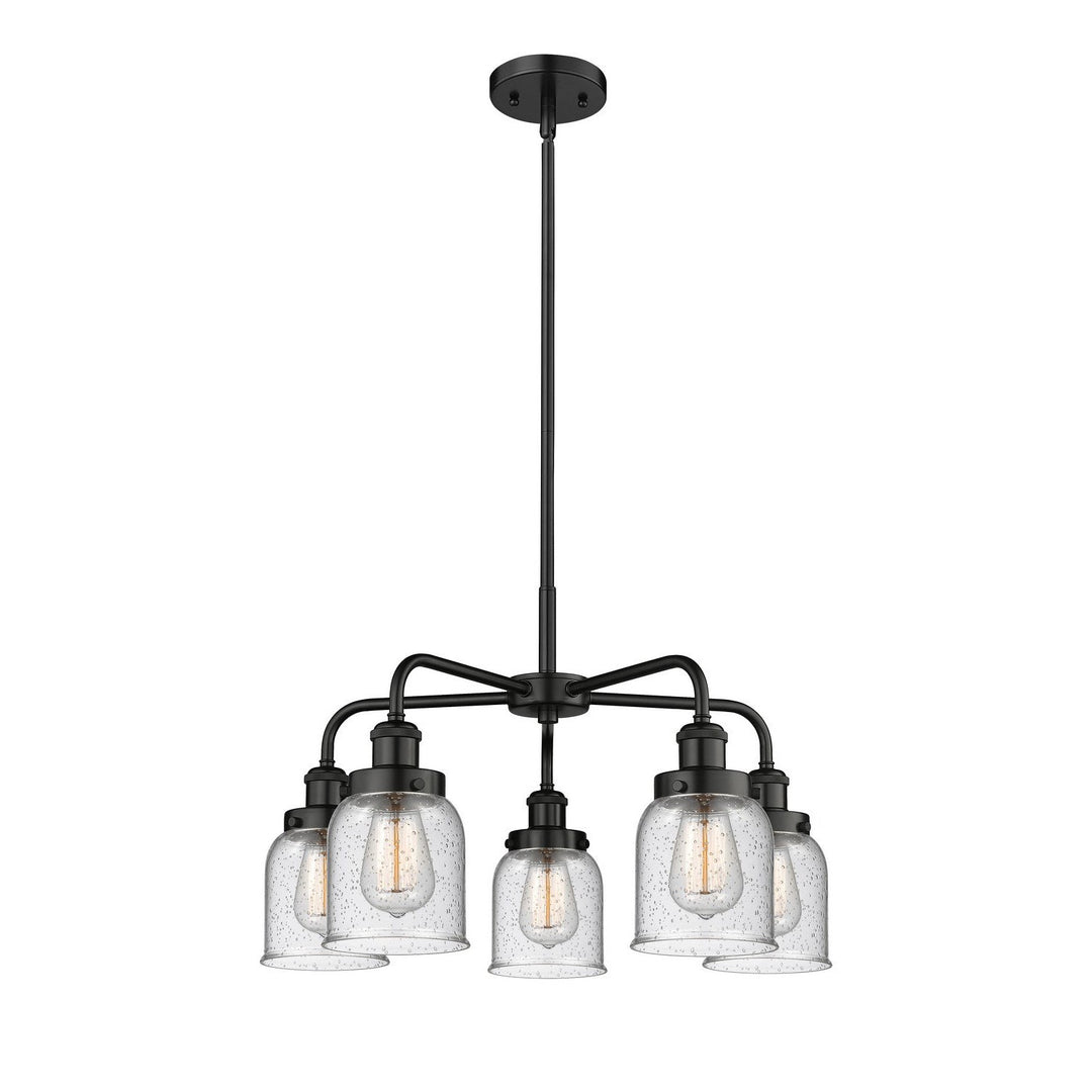 Innovations Downtown Urban 916-5CR-BK-G54 Chandelier Light - Matte Black