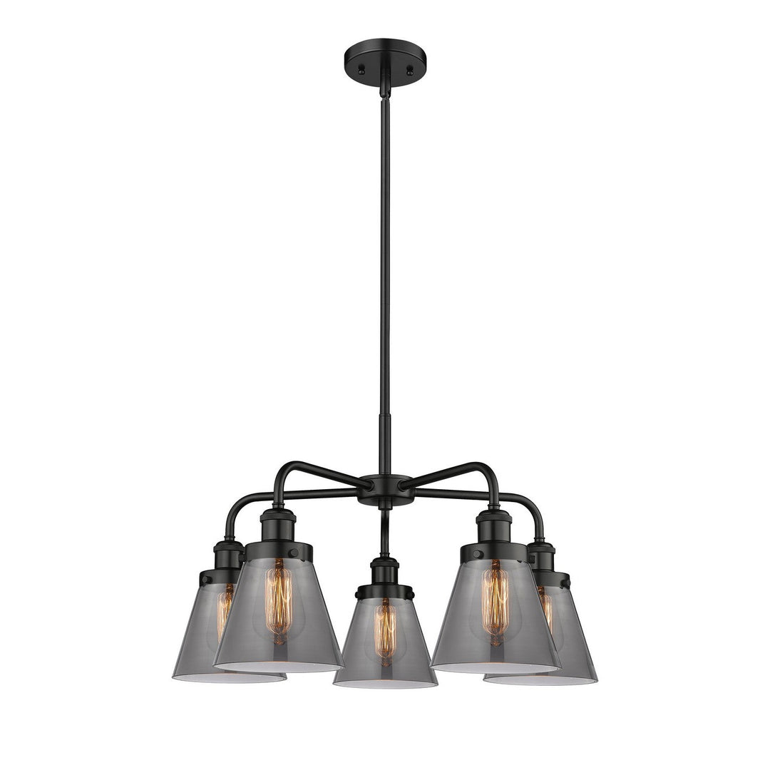 Innovations Downtown Urban 916-5CR-BK-G63 Chandelier Light - Matte Black