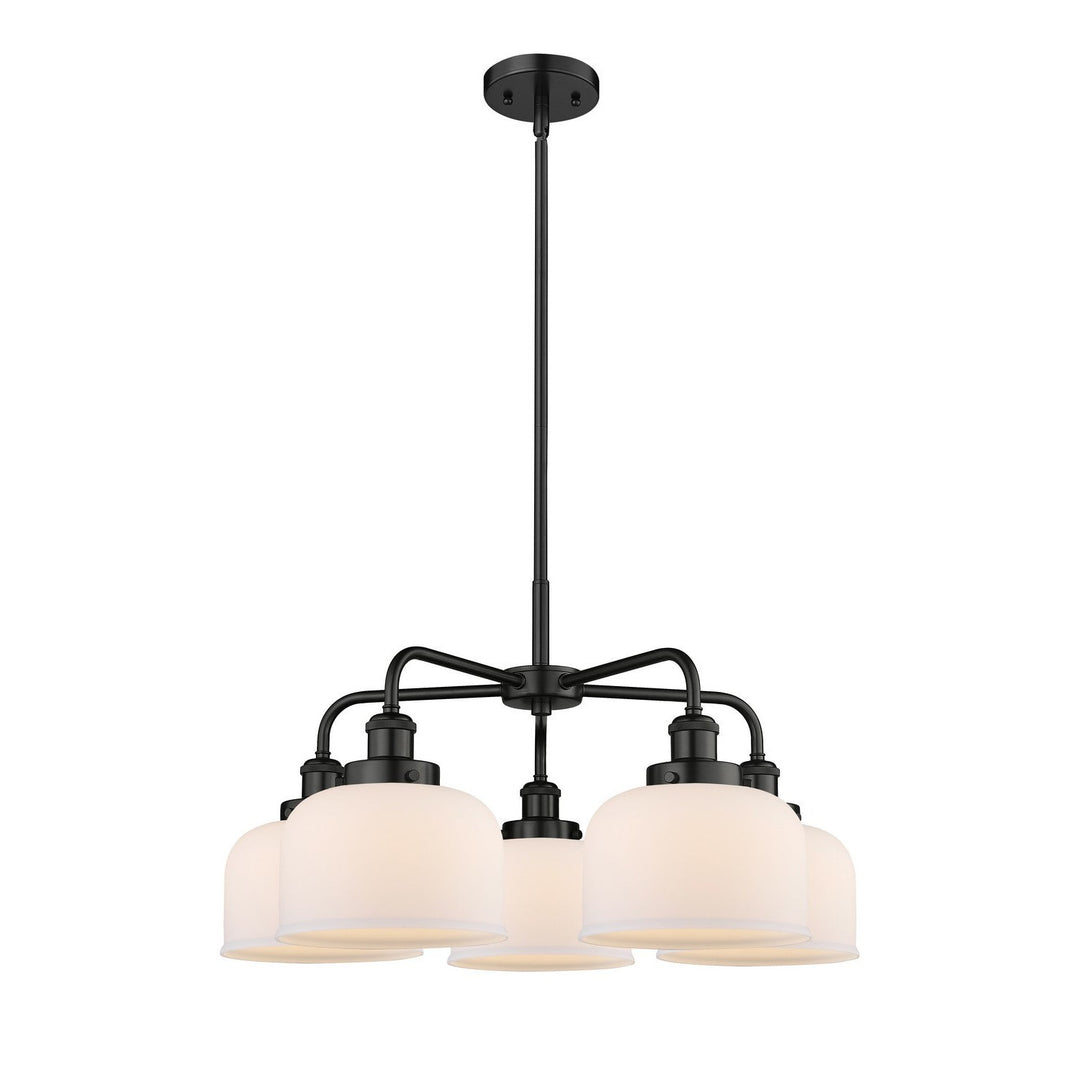 Innovations Downtown Urban 916-5CR-BK-G71 Chandelier Light - Matte Black