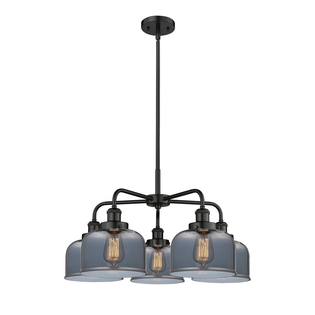 Innovations Downtown Urban 916-5CR-BK-G73 Chandelier Light - Matte Black