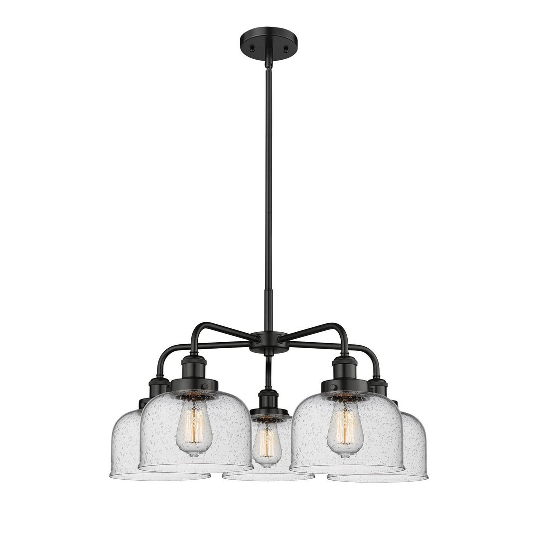 Innovations Downtown Urban 916-5CR-BK-G74 Chandelier Light - Matte Black