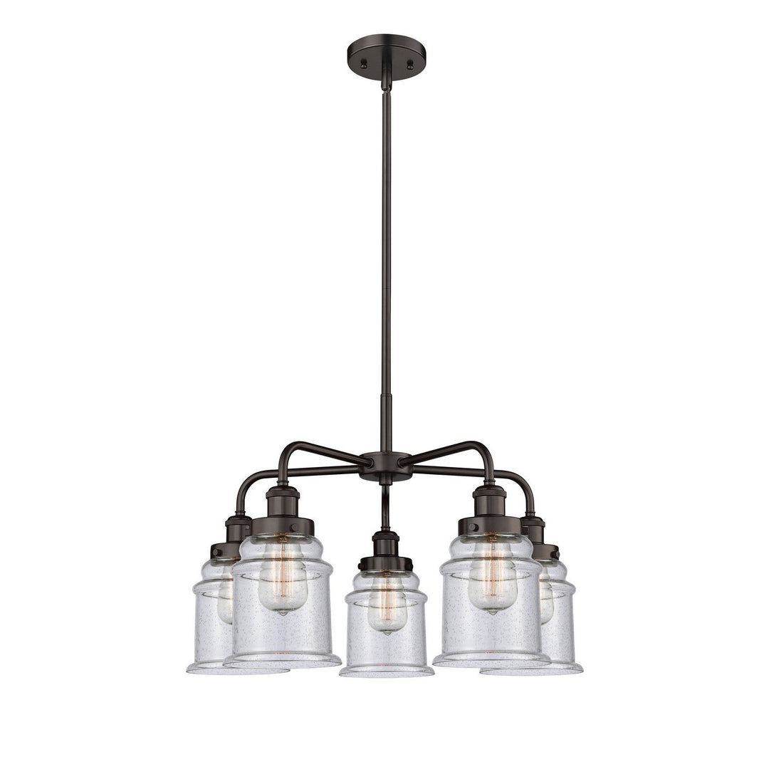 Innovations Downtown Urban 916-5CR-OB-G184 Chandelier Light - Oil Rubbed Bronze