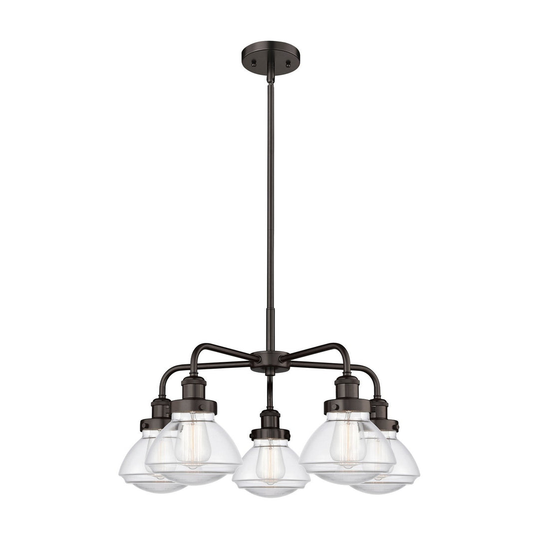 Innovations Downtown Urban 916-5CR-OB-G322 Chandelier Light - Oil Rubbed Bronze
