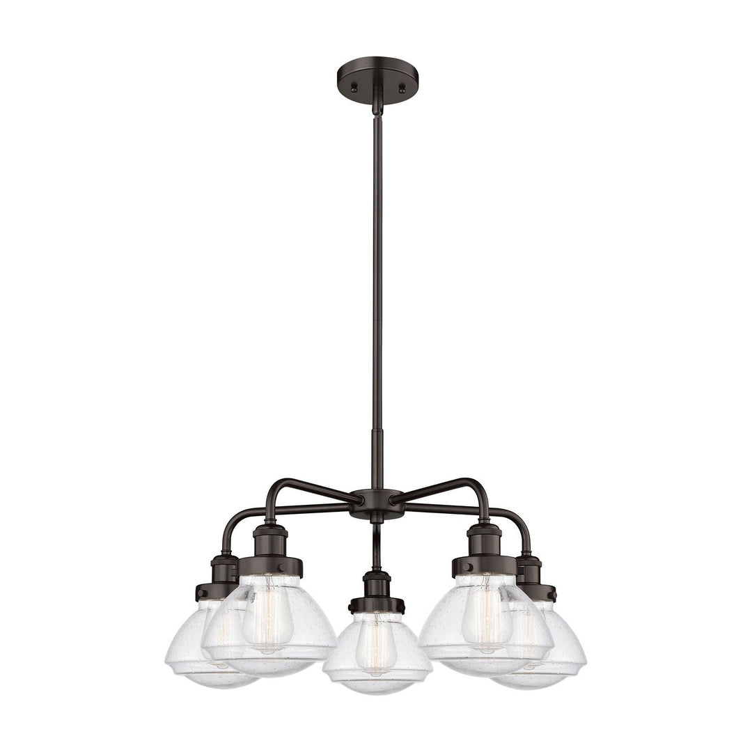 Innovations Downtown Urban 916-5CR-OB-G324 Chandelier Light - Oil Rubbed Bronze