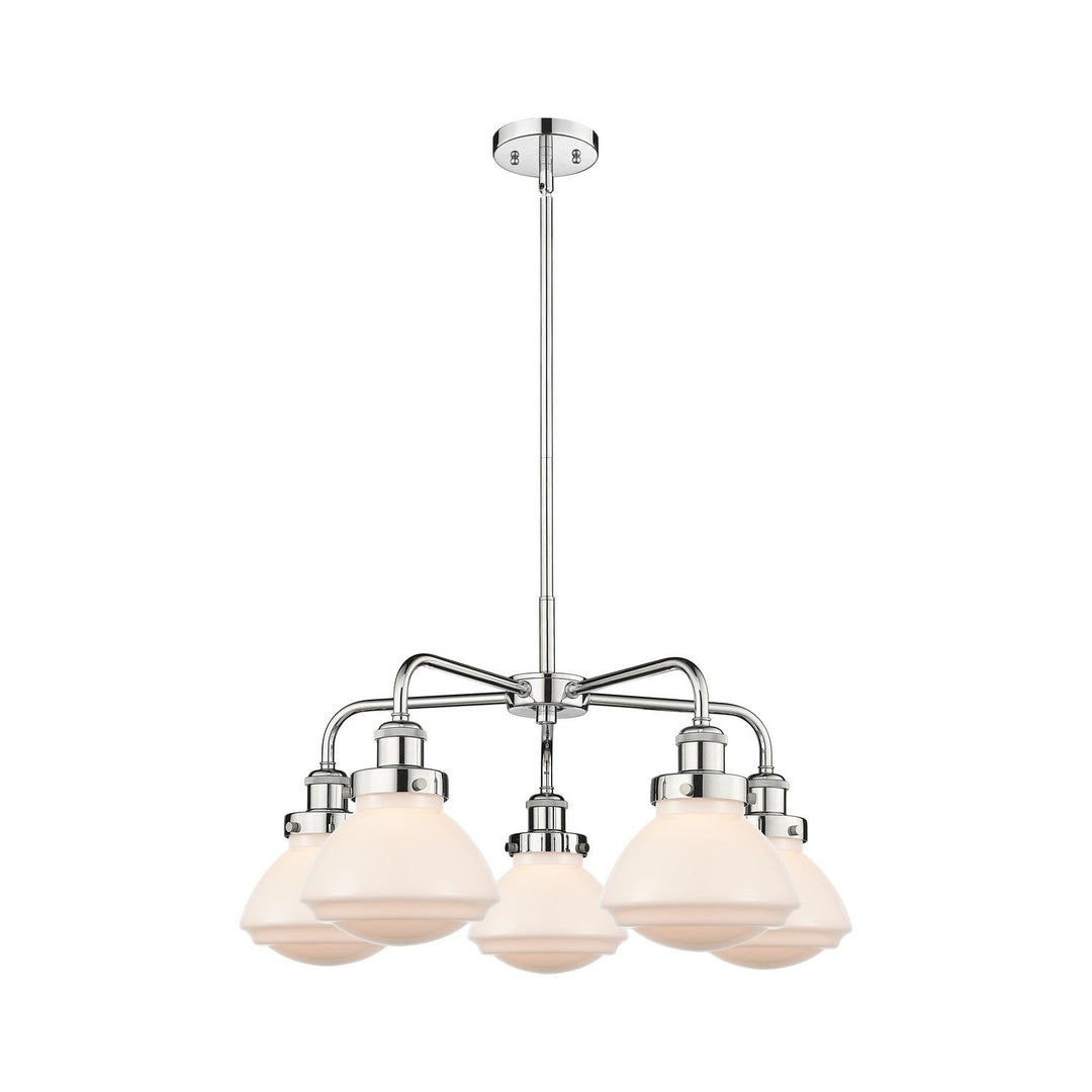 Innovations Downtown Urban 916-5CR-PC-G321 Chandelier Light - Polished Chrome