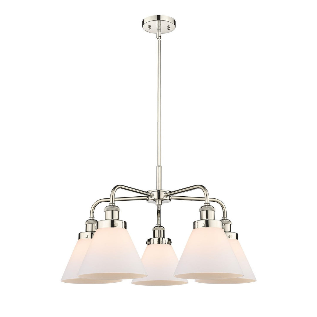 Innovations Downtown Urban 916-5CR-PN-G41 Chandelier Light - Polished Nickel