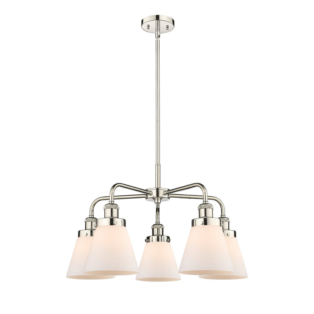Innovations Downtown Urban 916-5CR-PN-G61 Chandelier Light - Polished Nickel
