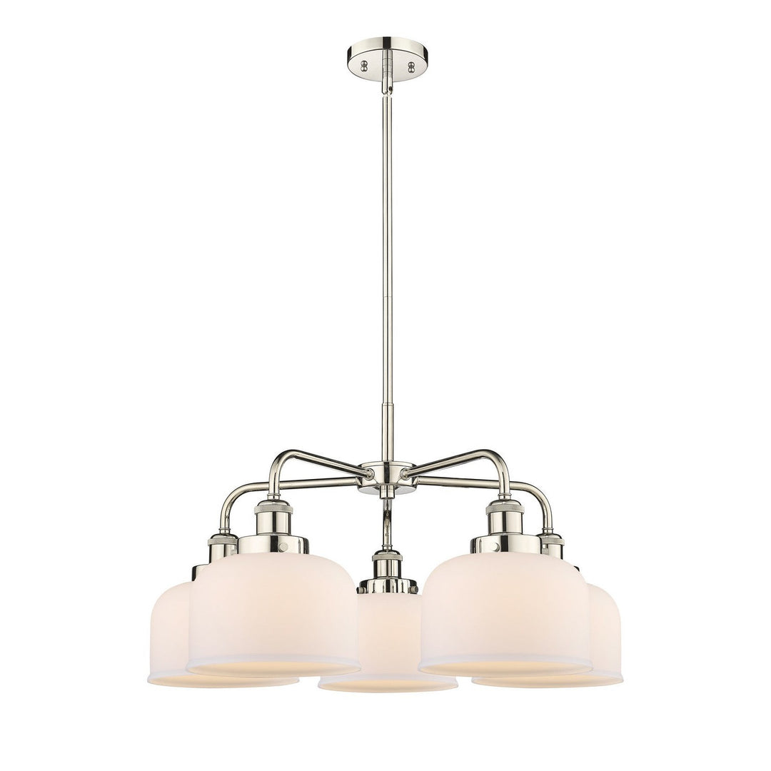 Innovations Downtown Urban 916-5CR-PN-G71 Chandelier Light - Polished Nickel