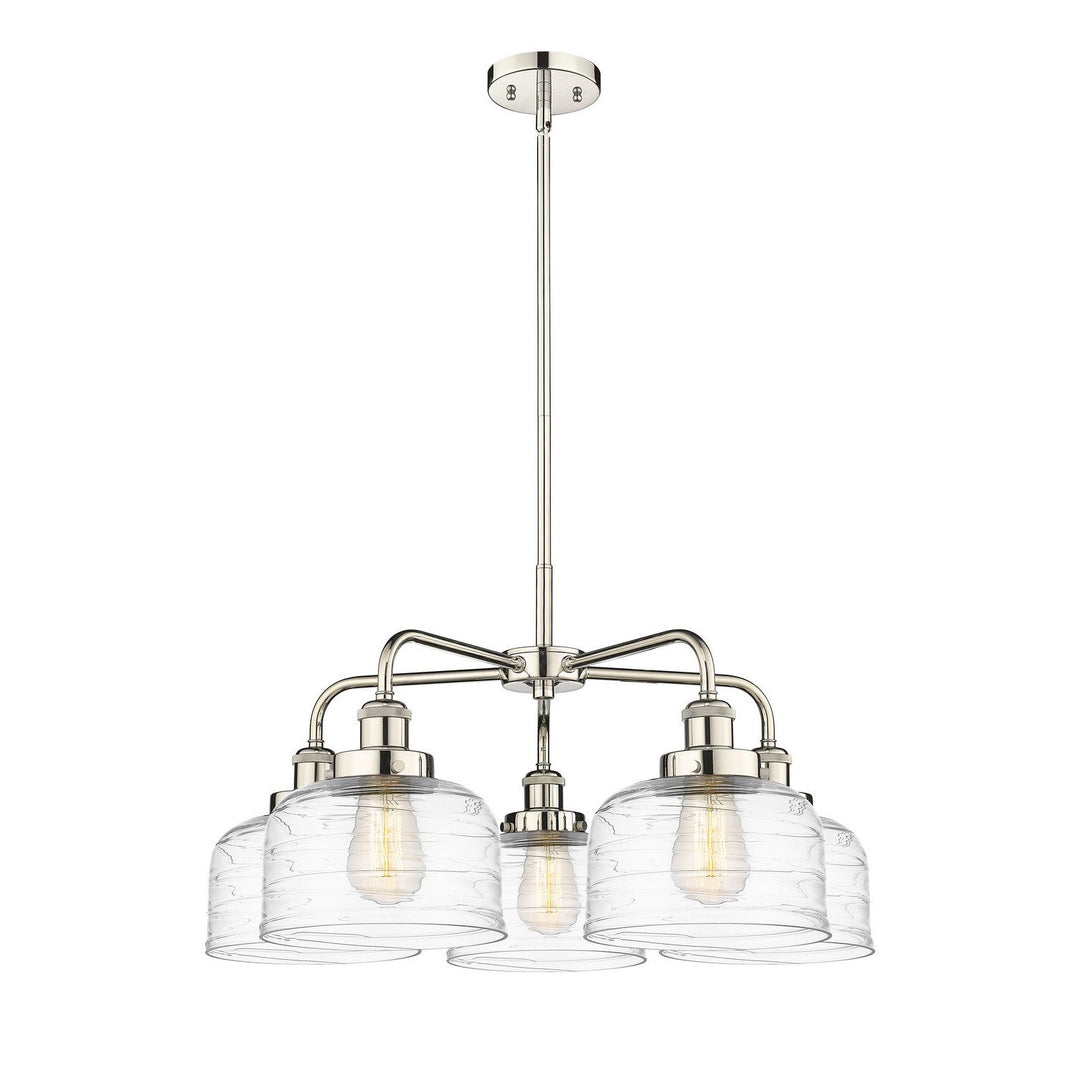 Innovations Downtown Urban 916-5CR-PN-G713 Chandelier Light - Polished Nickel