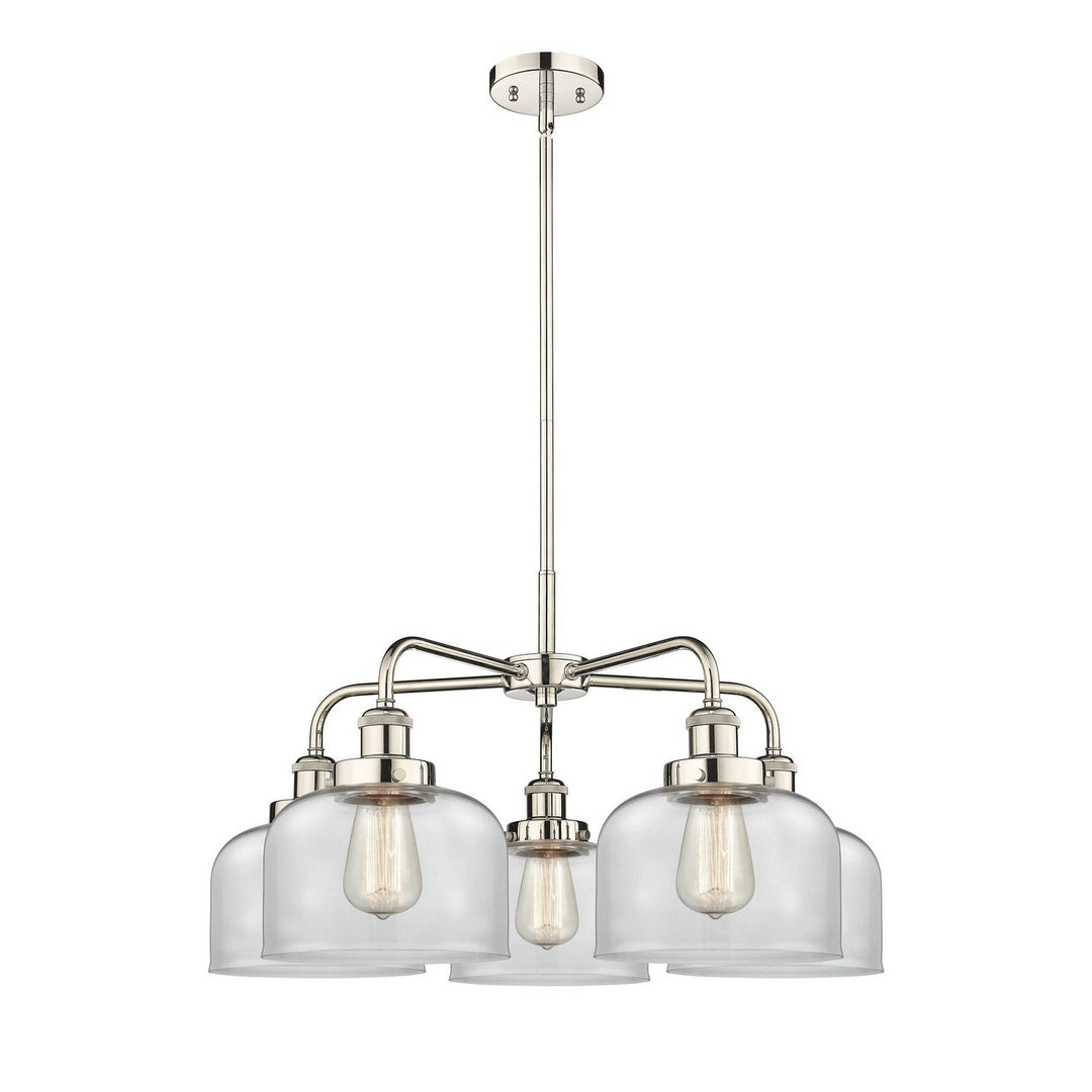 Innovations Downtown Urban 916-5CR-PN-G72 Chandelier Light - Polished Nickel