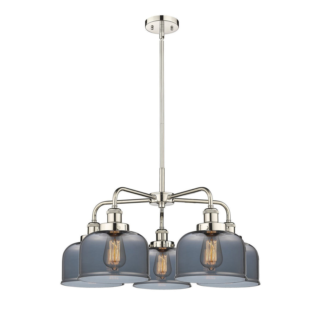 Innovations Downtown Urban 916-5CR-PN-G73 Chandelier Light - Polished Nickel