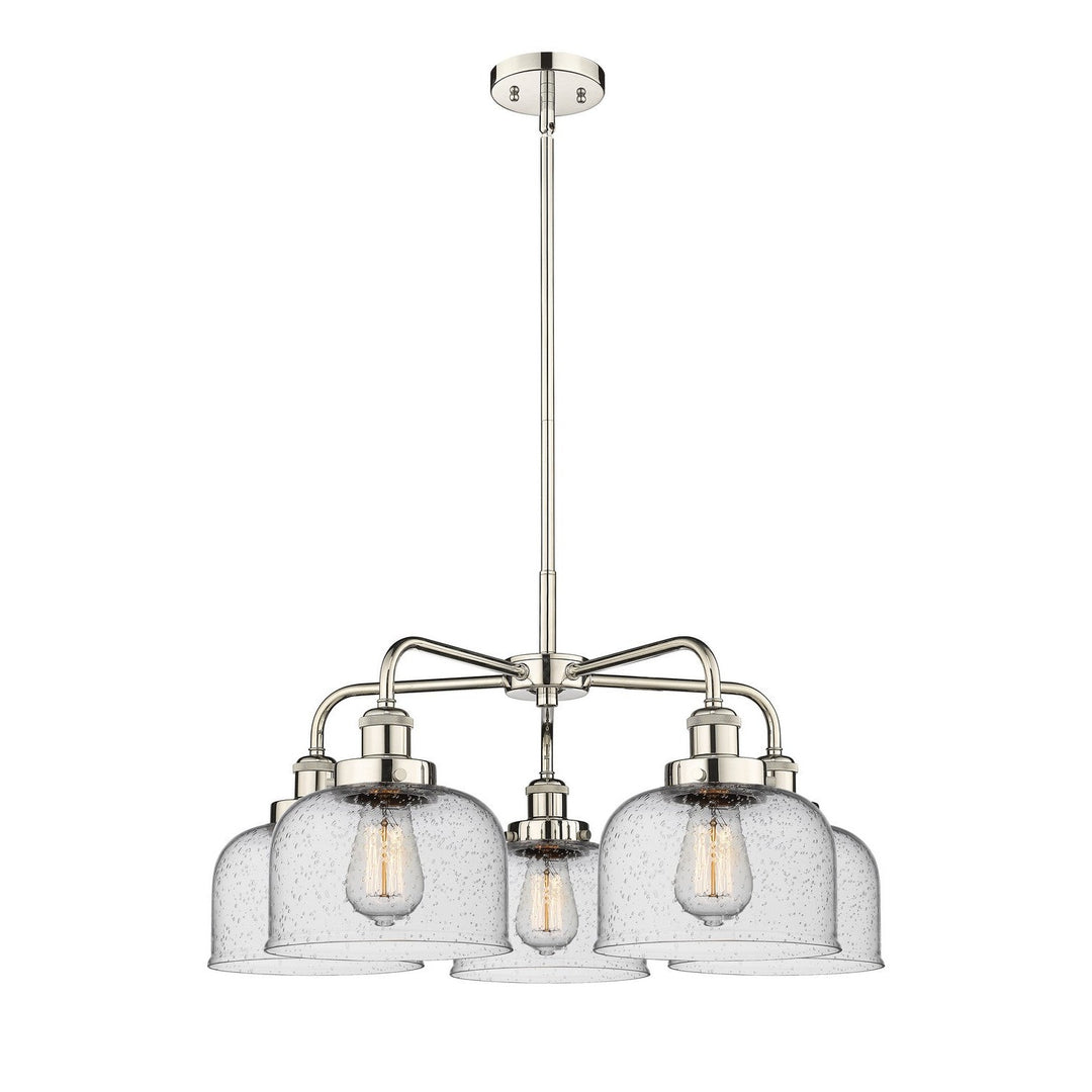 Innovations Downtown Urban 916-5CR-PN-G74 Chandelier Light - Polished Nickel