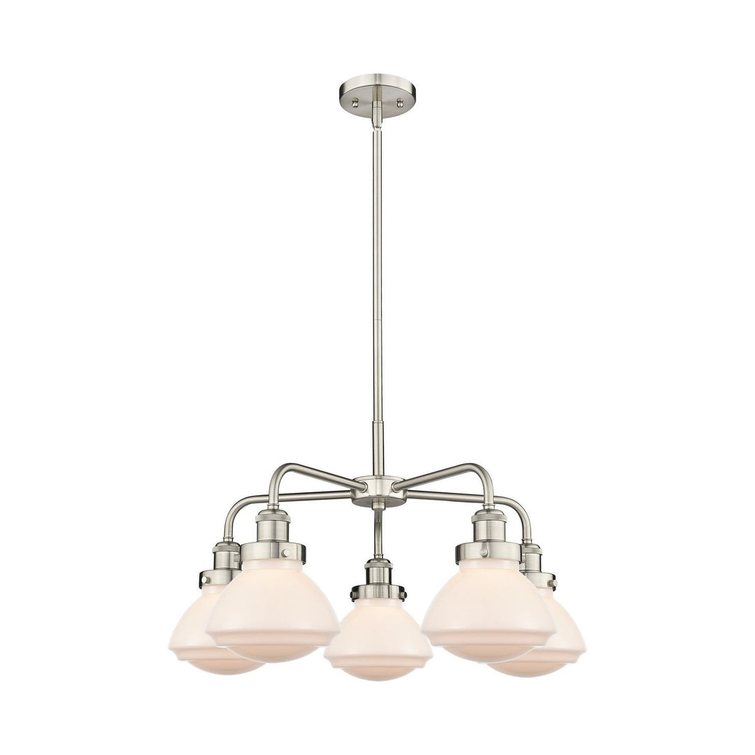 Innovations Downtown Urban 916-5CR-SN-G321 Chandelier Light - Satin Nickel