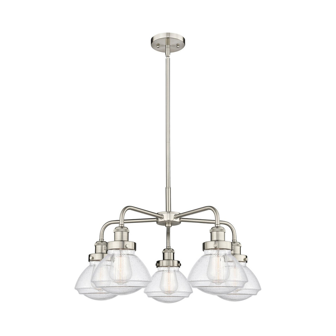 Innovations Downtown Urban 916-5CR-SN-G324 Chandelier Light - Satin Nickel
