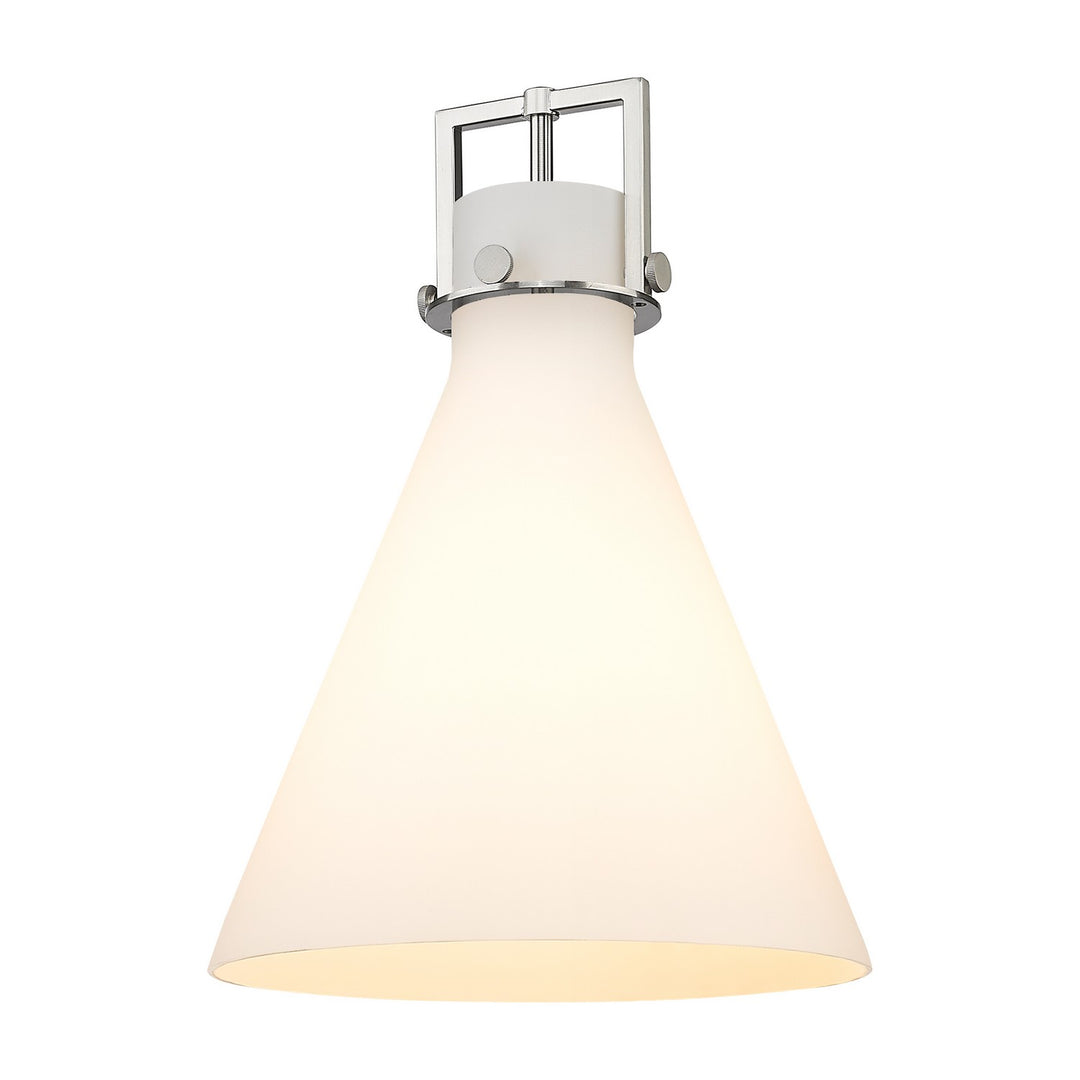 Innovations Lighting G411-14WH  Downtown Urban Lighting Accessory Cased Matte White Newton Cone