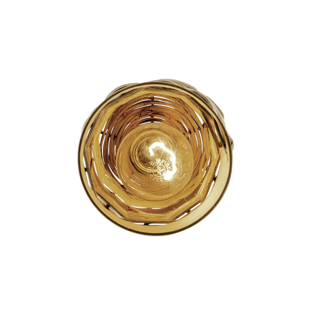 Varaluz Flow 240M01BTR Pendant Light - Baguette/Natural Rattan
