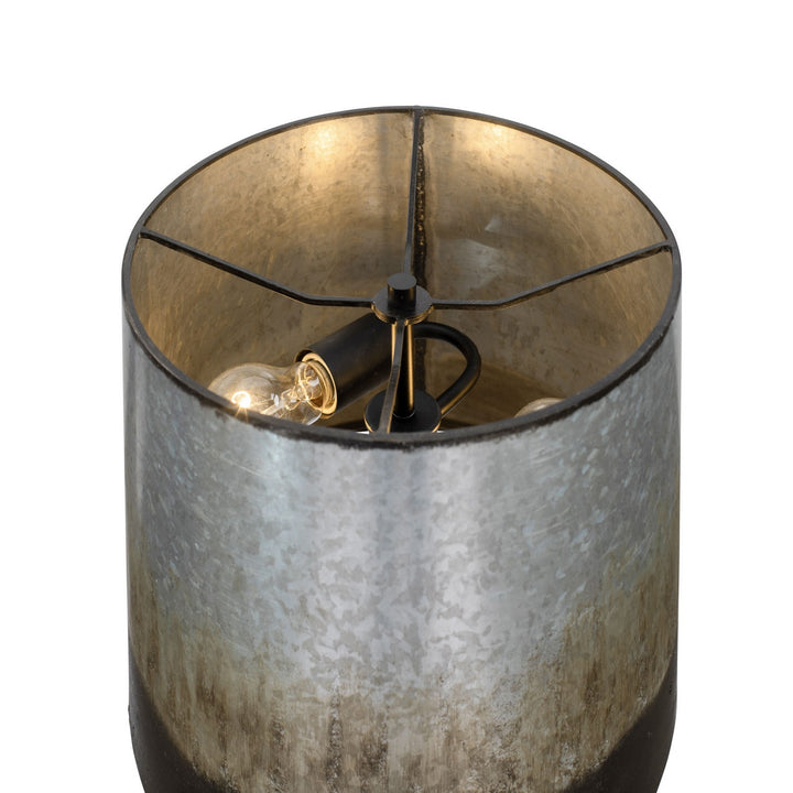 Varaluz Lighting 323T02BOG Modern Cannery Lamp Ombre Galvanized