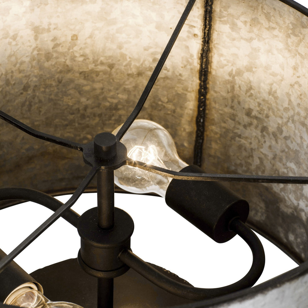Varaluz Lighting 323T02OG Modern Cannery Lamp Ombre Galvanized