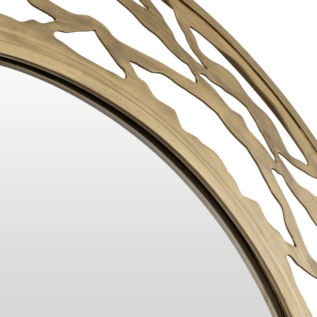 Varaluz Lighting 348MI33HG  Kato Mirror Havana Gold