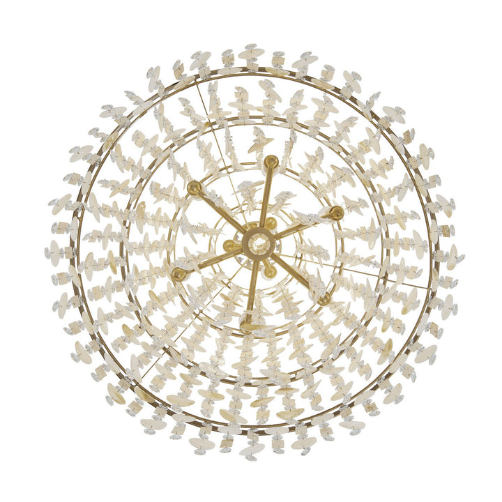 Varaluz Kalani 377C10FG Chandelier Light - French Gold
