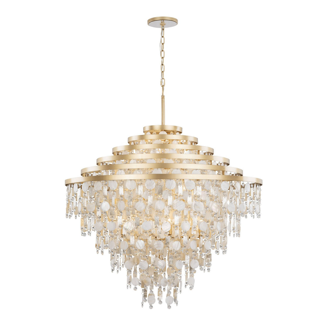 Varaluz Kalani 377C16FG Chandelier Light - French Gold