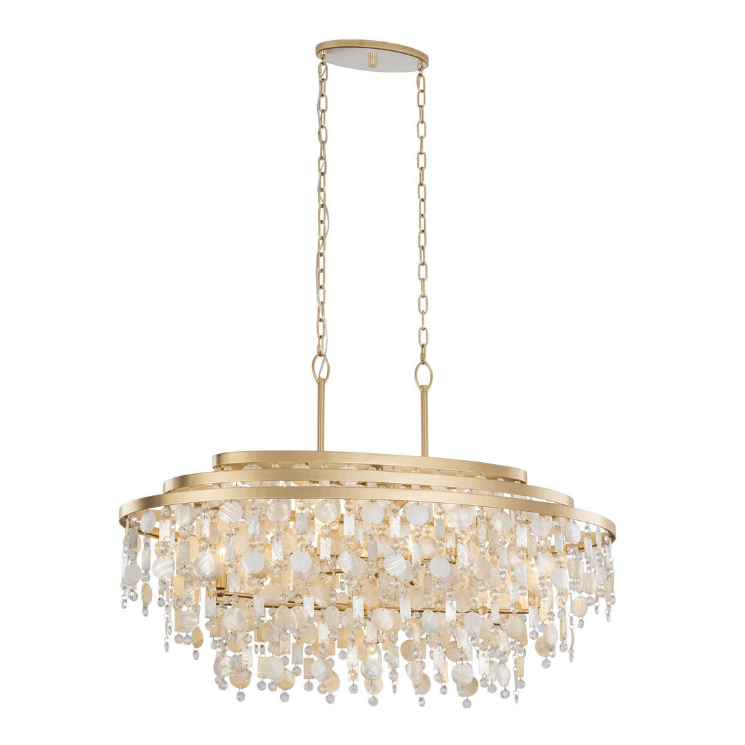 Varaluz Kalani 377N09FG Pendant Light - French Gold