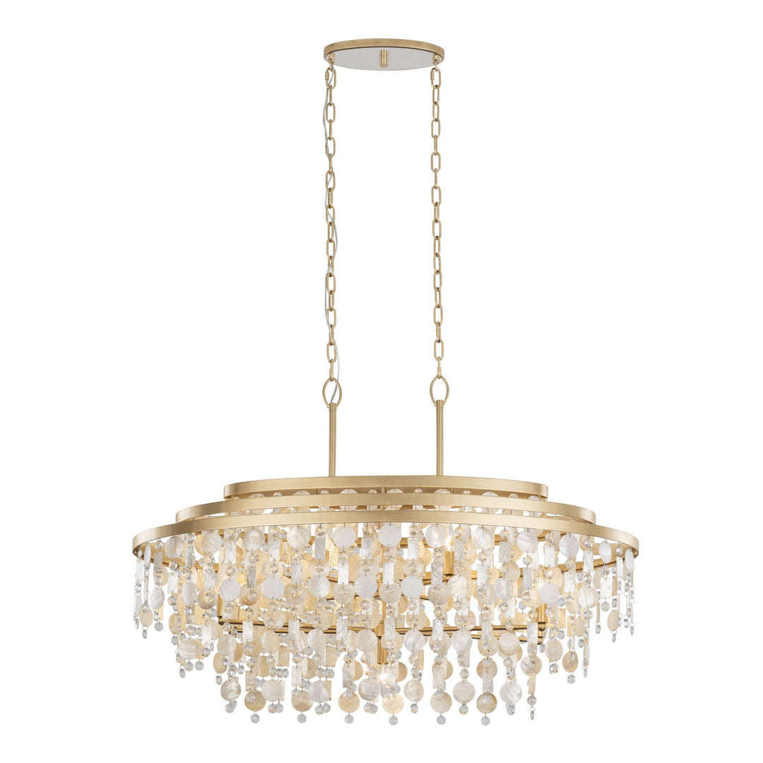 Varaluz Kalani 377N09FG Pendant Light - French Gold