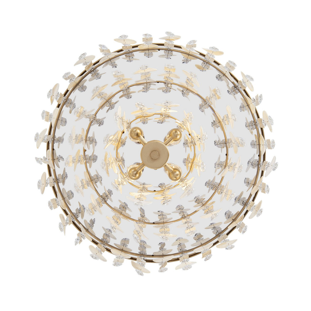 Varaluz Kalani 377S04FG Ceiling Light - French Gold