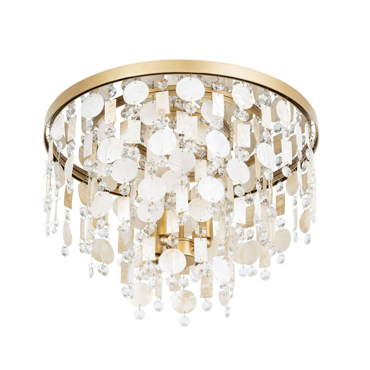 Varaluz Kalani 377S04FG Ceiling Light - French Gold
