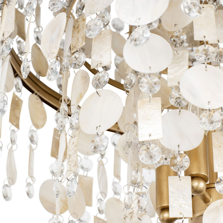 Varaluz Kalani 377S04FG Ceiling Light - French Gold