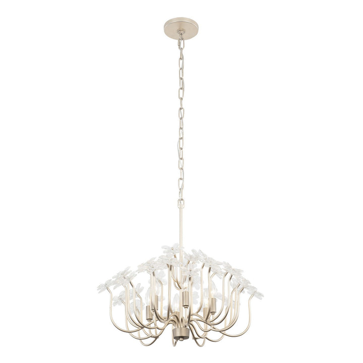 Varaluz Wildflower 378C06GDAR Chandelier Light - Gold Dust/Artifact