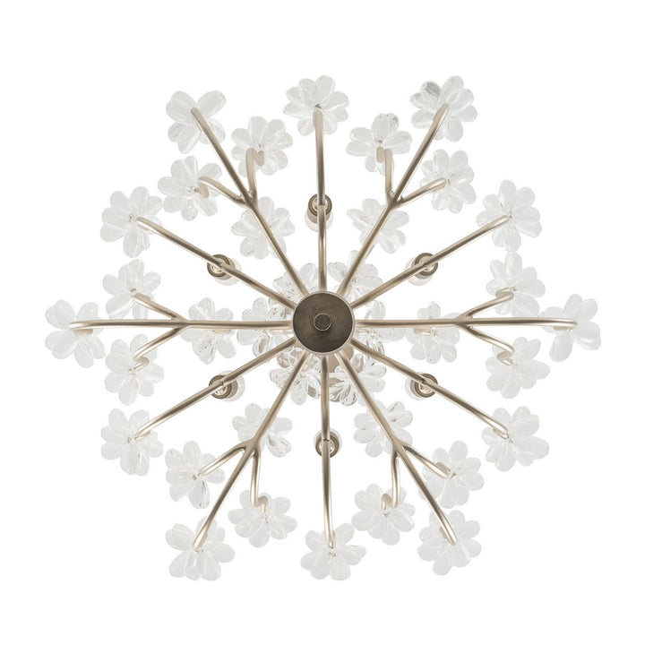 Varaluz Wildflower 378C06GDAR Chandelier Light - Gold Dust/Artifact