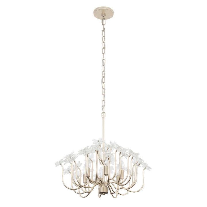 Varaluz Wildflower 378C06GDAR Chandelier Light - Gold Dust/Artifact