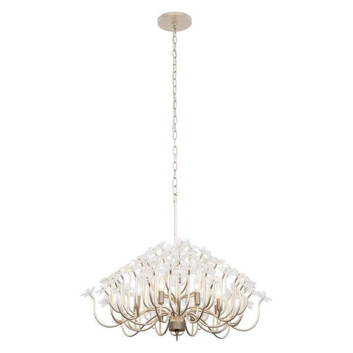 Varaluz Wildflower 378C08GDAR Chandelier Light - Gold Dust/Artifact