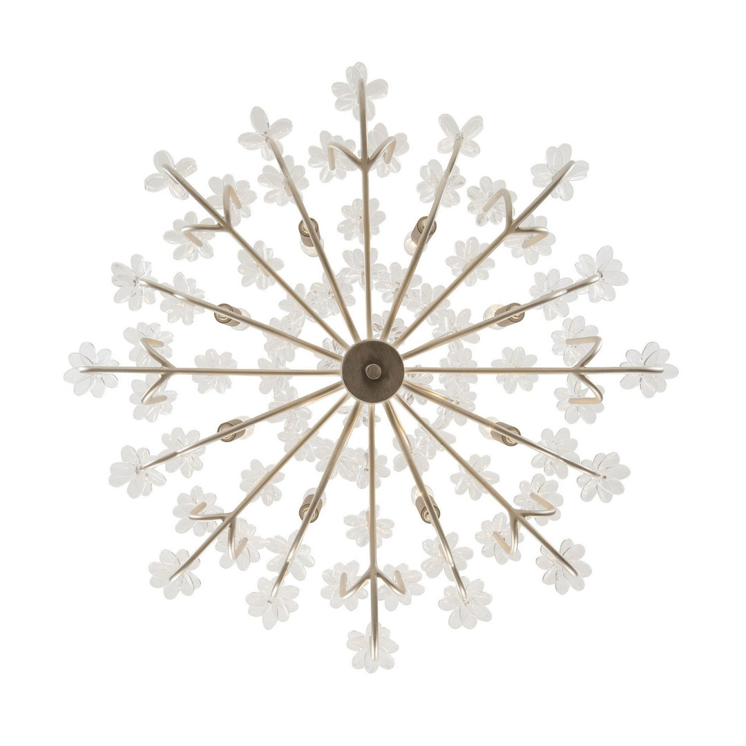 Varaluz Wildflower 378C08GDAR Chandelier Light - Gold Dust/Artifact
