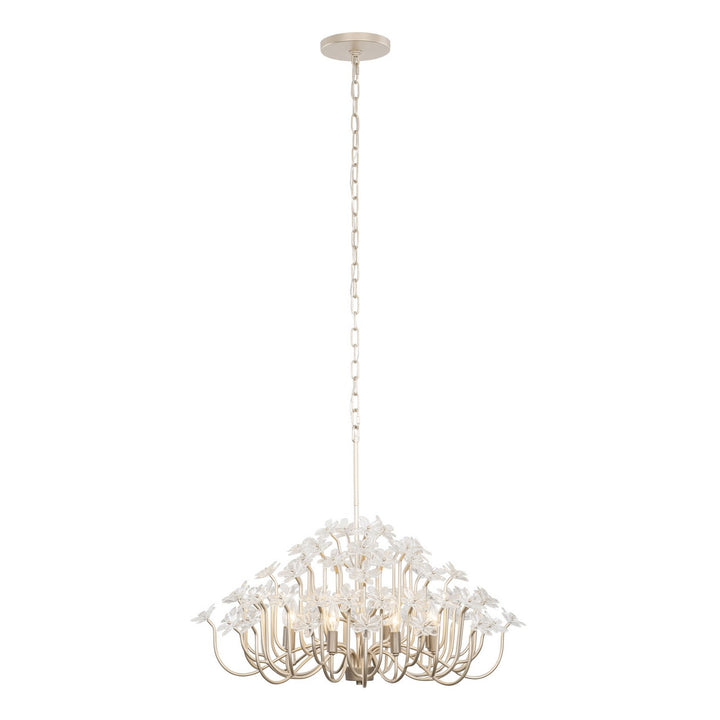 Varaluz Wildflower 378C08GDAR Chandelier Light - Gold Dust/Artifact