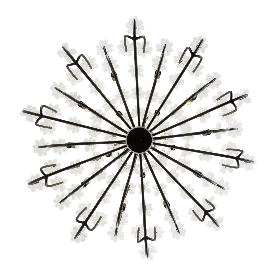 Varaluz Wildflower 378C15MB Chandelier Light - Matte Black