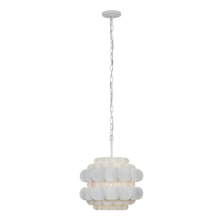 Varaluz Swoon 382P01MW Pendant Light - Matte White