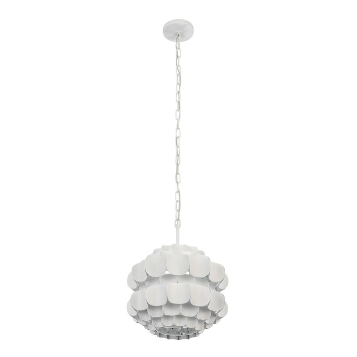 Varaluz Swoon 382P01MW Pendant Light - Matte White