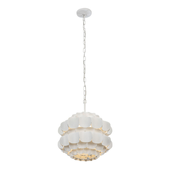 Varaluz Swoon 382P01MW Pendant Light - Matte White