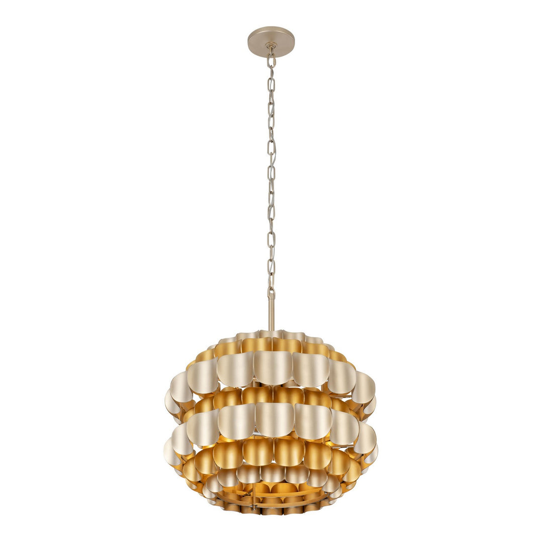 Varaluz Swoon 382P03AGGD Pendant Light - Antique Gold/Gold Dust