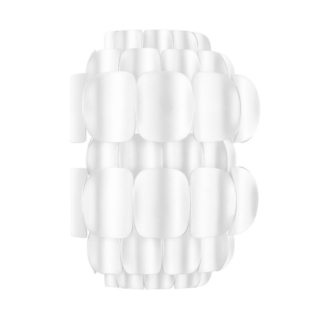 Varaluz Swoon 382W01MW Wall Sconce Light - Matte White