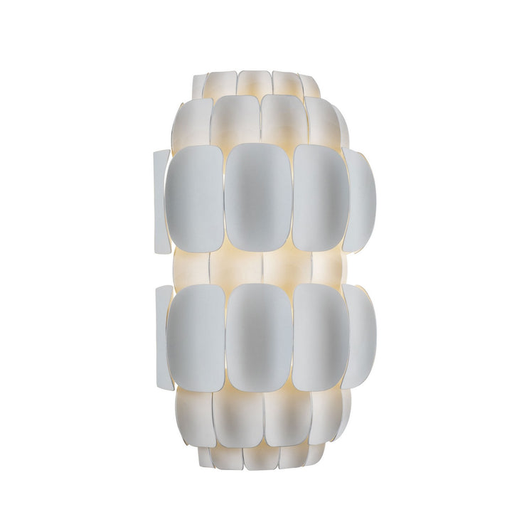 Varaluz Swoon 382W02MW Wall Sconce Light - Matte White