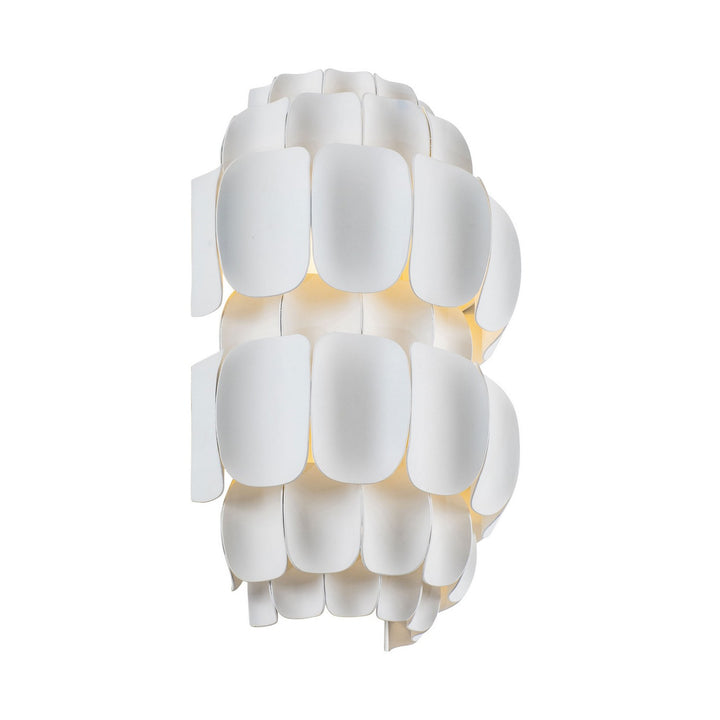 Varaluz Swoon 382W02MW Wall Sconce Light - Matte White