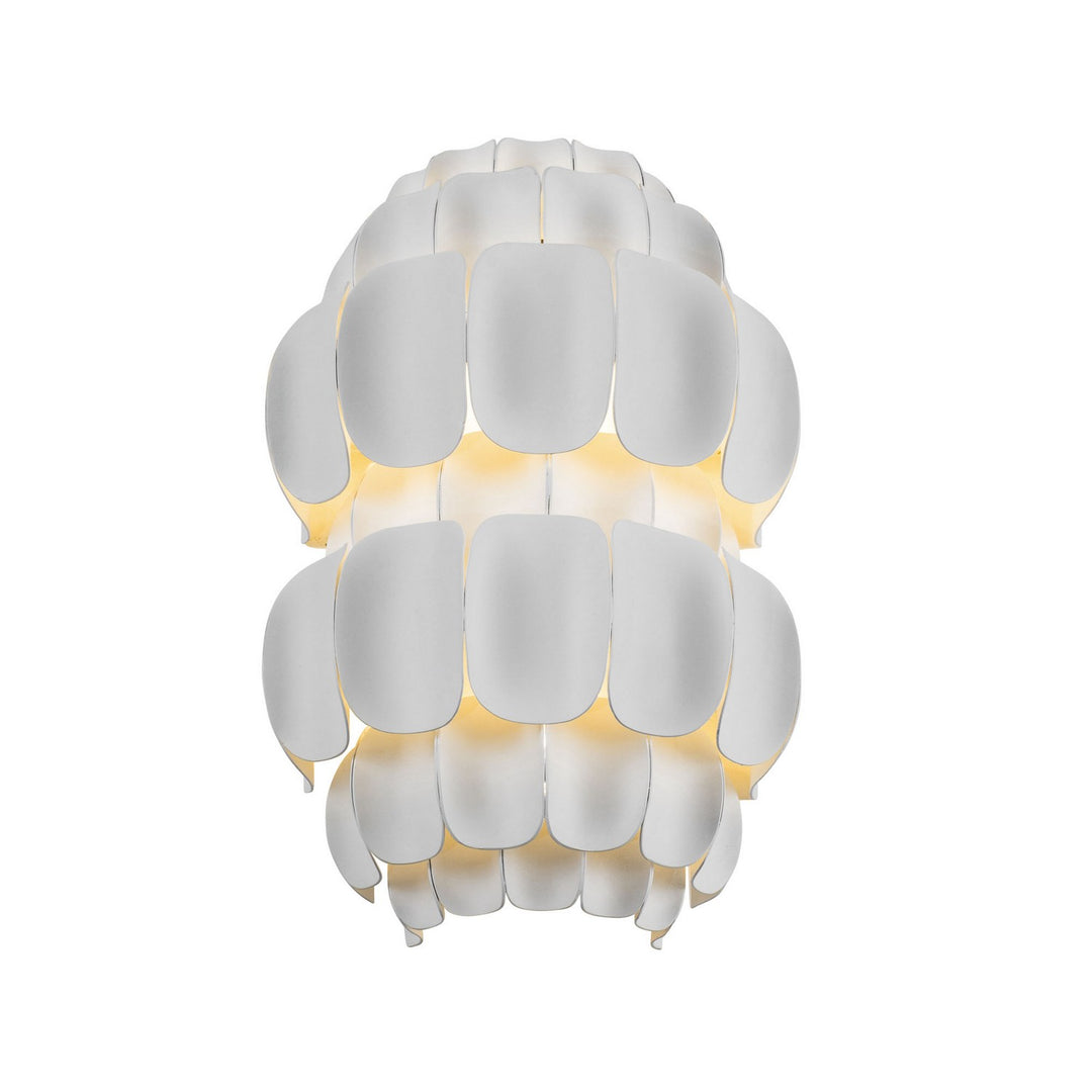 Varaluz Swoon 382W02MW Wall Sconce Light - Matte White