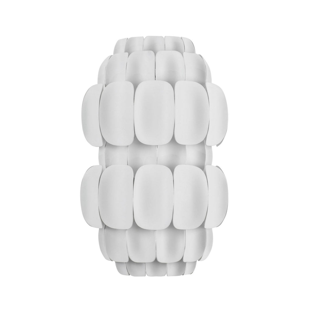 Varaluz Swoon 382W02MW Wall Sconce Light - Matte White